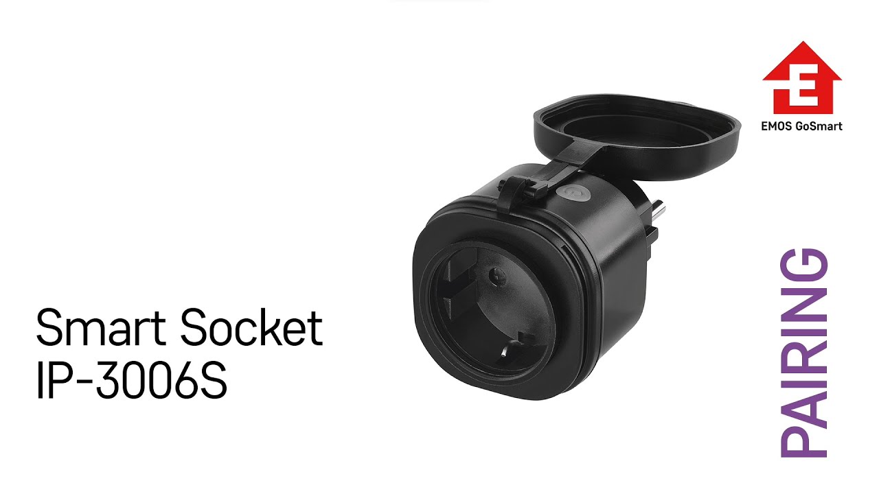 Pairing: Smart Socket IP-3006S | EMOS P5532 - YouTube