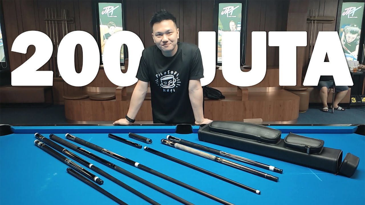 STIK BILLIARD 200 JUTA ?! | CUE SPECIALIST BANDUNG !