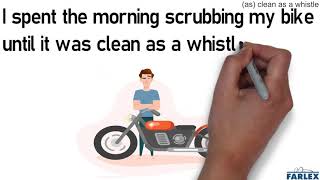 as clean as a whistle