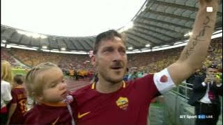 Everyone was in tears at Francesco Totti's final farewell