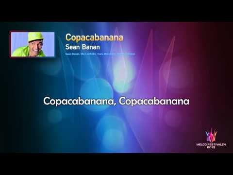 Sean Banan "Copacabanana" -- (On screen Lyrics)