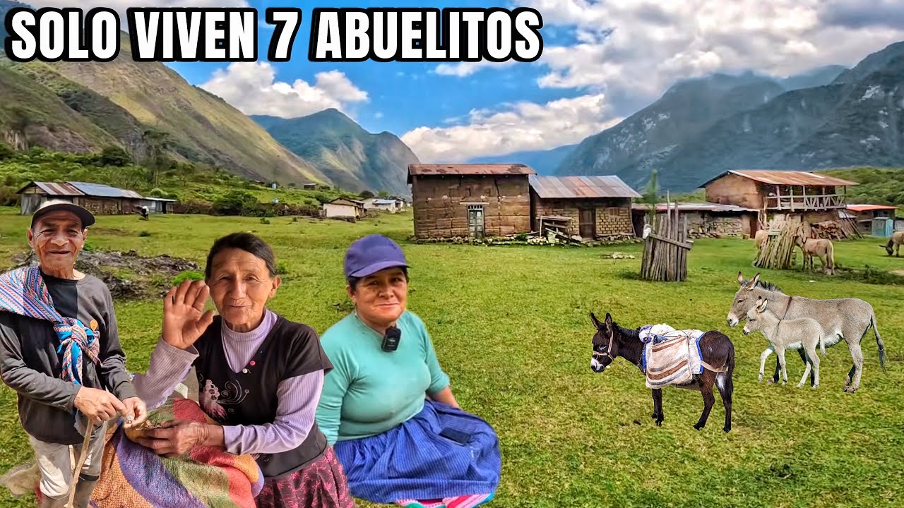 Así vive un PUEBLO de ABUELITOS sin CARRETERA ni ELECTRICIDAD lejos de todo 