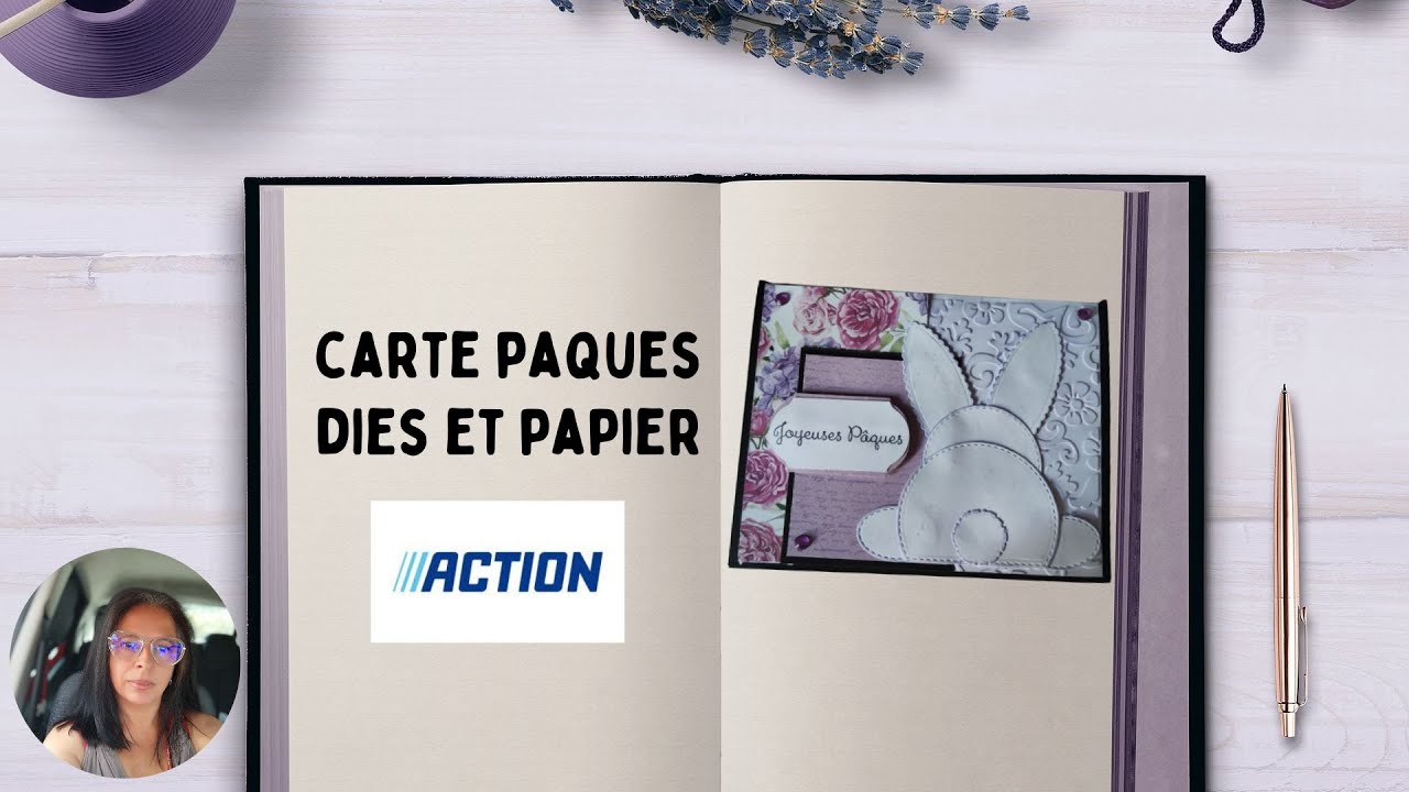 TUTO CARTE PAQUES DIES #ACTION