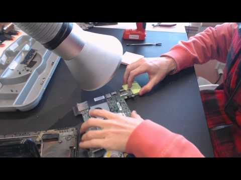 Asus 1215b eee pc Laptop Power Jack Repair broken socket input port connector dc input