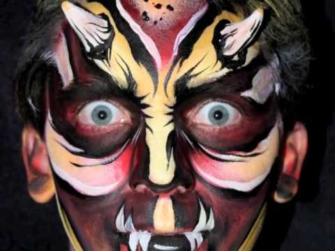 THRILLER IN UTAH-FACE PAINTING- SHARON HODGES