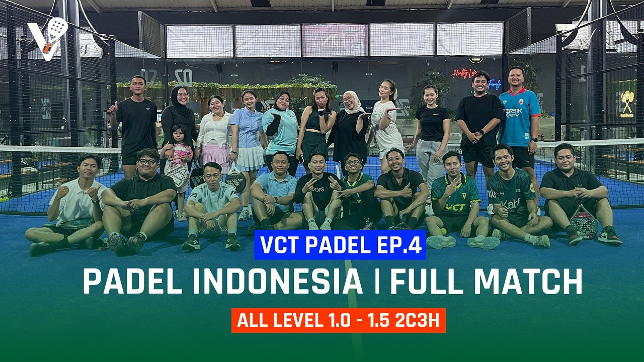 ALL LEVEL Americano Mix 🔥| Level 1.0 - 1.5 Highlights | Padel Indonesia | VCT Padel Ep.4