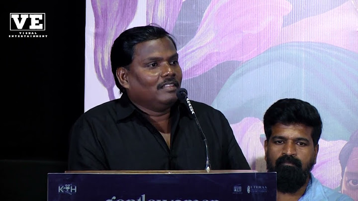 Lyricist Yugabarathi Speech at Gentle Woman Press meet | Lijomol, Hari Krishnan, Losliya | Joshua