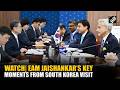 Watch Key Moments: India-South Korea Ties Take Centre Stage As EAM Jaishankar Visits Seoul, Jeju