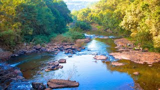 Sleep piano music | Soothing stream sound | Relaxing music, healing music.