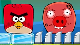 ЗЛАЯ ДИЧЬ Angry Birds Vs Bad Pig #1 Энгри бердс Кида и Проигрыш Плохие свинки на крутилкины