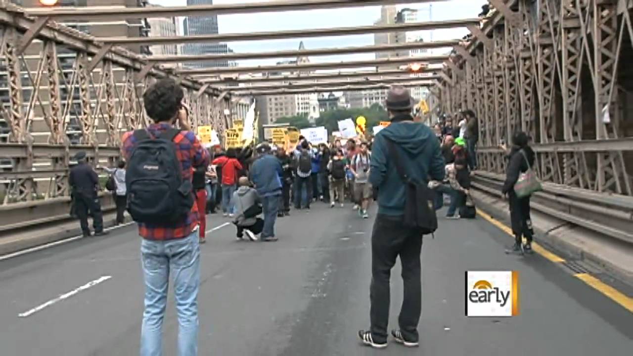 700 Wall Street protestors arrested