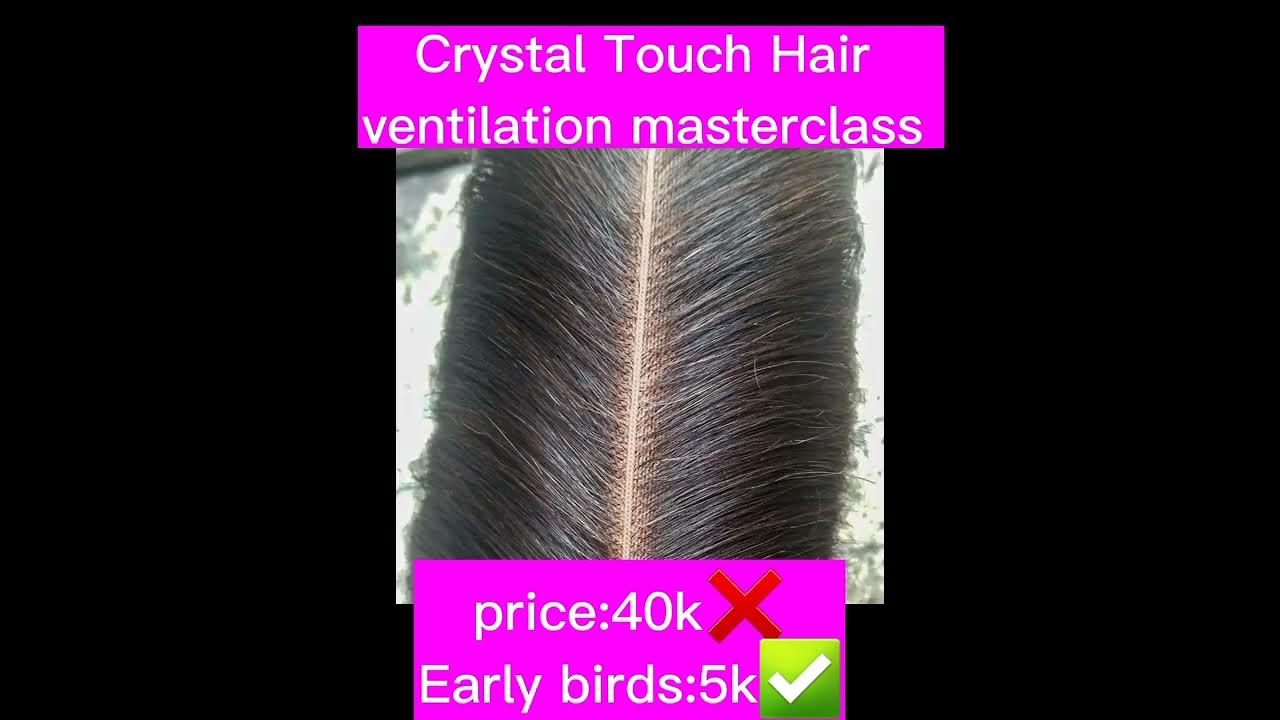 Hair ventilation masterclass for beginners advance youtube