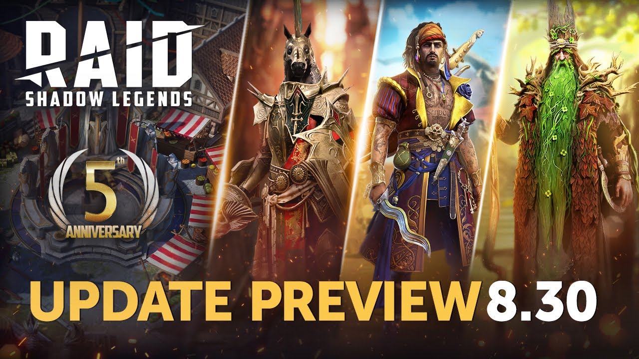 RAID Shadow Legends Update 8.30 Sneak Peek YouTube