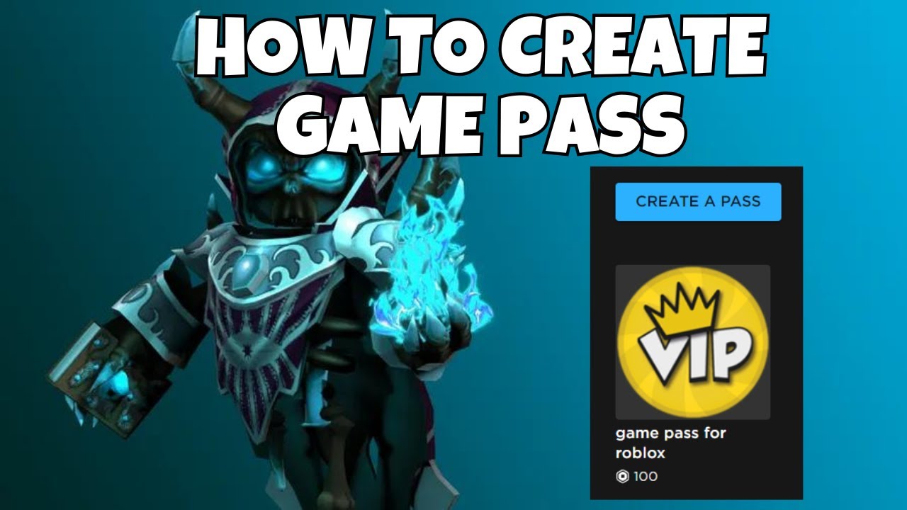 How To Make A Roblox Gamepass 2023 Update Full Guide 