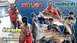 จิ๊กกิ้ง ตกปลาทะเลอันดามัน ล่าปลาหัวเสี้ยม หรือ ปลาปากแหนบ ไต๋ต้น คุระบุรี #ตกปลา #โอ๊ตนักล่า #ทะเล