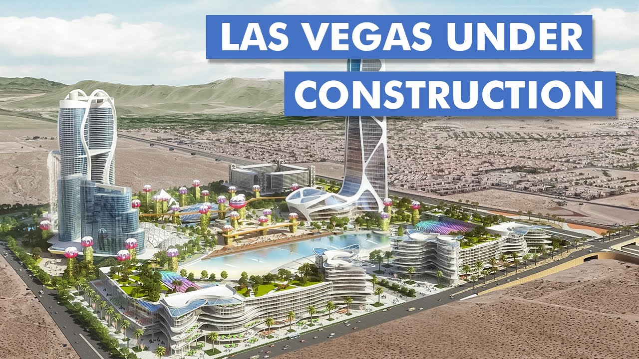 The BIGGEST Mega Projects In Las Vegas Tempory Under Construction - YouTube