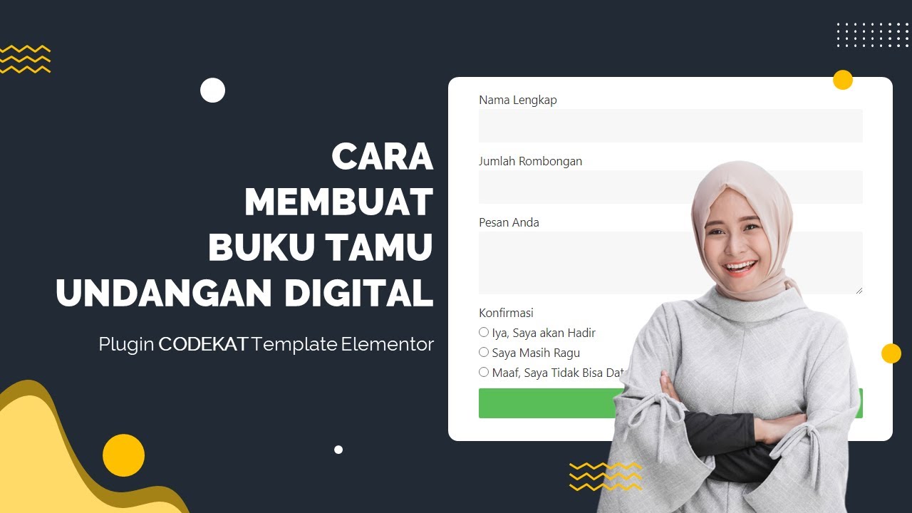 Cara Membuat Buku Tamu Undangan Digital 
