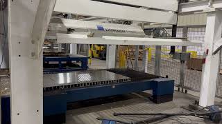 5000-watt Trumpf Trulaser 5030 Fiber, shuttle loading