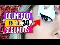 DELINEADO EM 30 SEGUNDOS - COMO FAZER? | Amanda Domenico