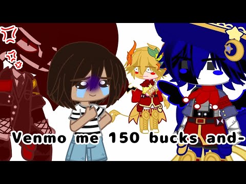 Venmo me 150 bucks and- || gacha || short || JOKE || ft.my oc sun moon