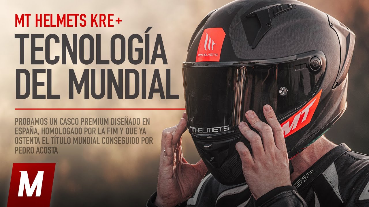 MT Helmets KRE +  Probamos el CASCO MUNDIALISTA diseñado en España 