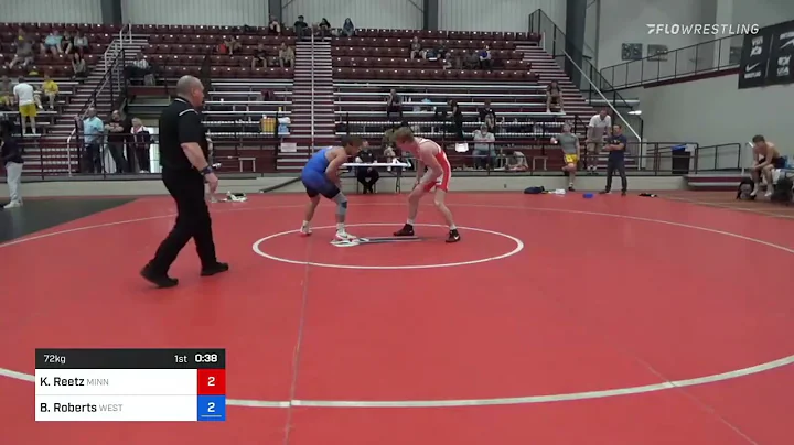 72 Kg Consolation - Kaden Reetz, Minnesota Storm V...