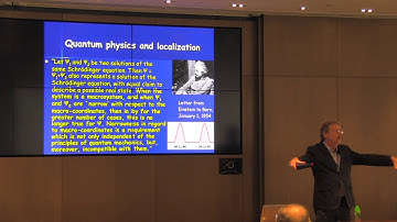 20171109 - Emergence of the Classical World from Quantum Physics...