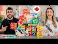 British people trying canadian candy part 2  this with them