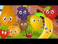 Ten Little Fruits, Fruits Song and Learning Video for Kids