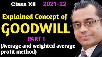 Concept of Valuation of Goodwill - Average profit and Weighted average profit method