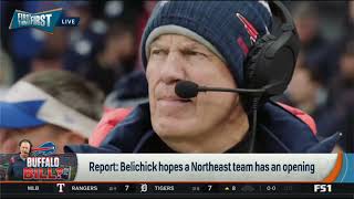 FIRST THINGS FIRST  Which is the most likely future landing spot for Belichick   Nick weighs in