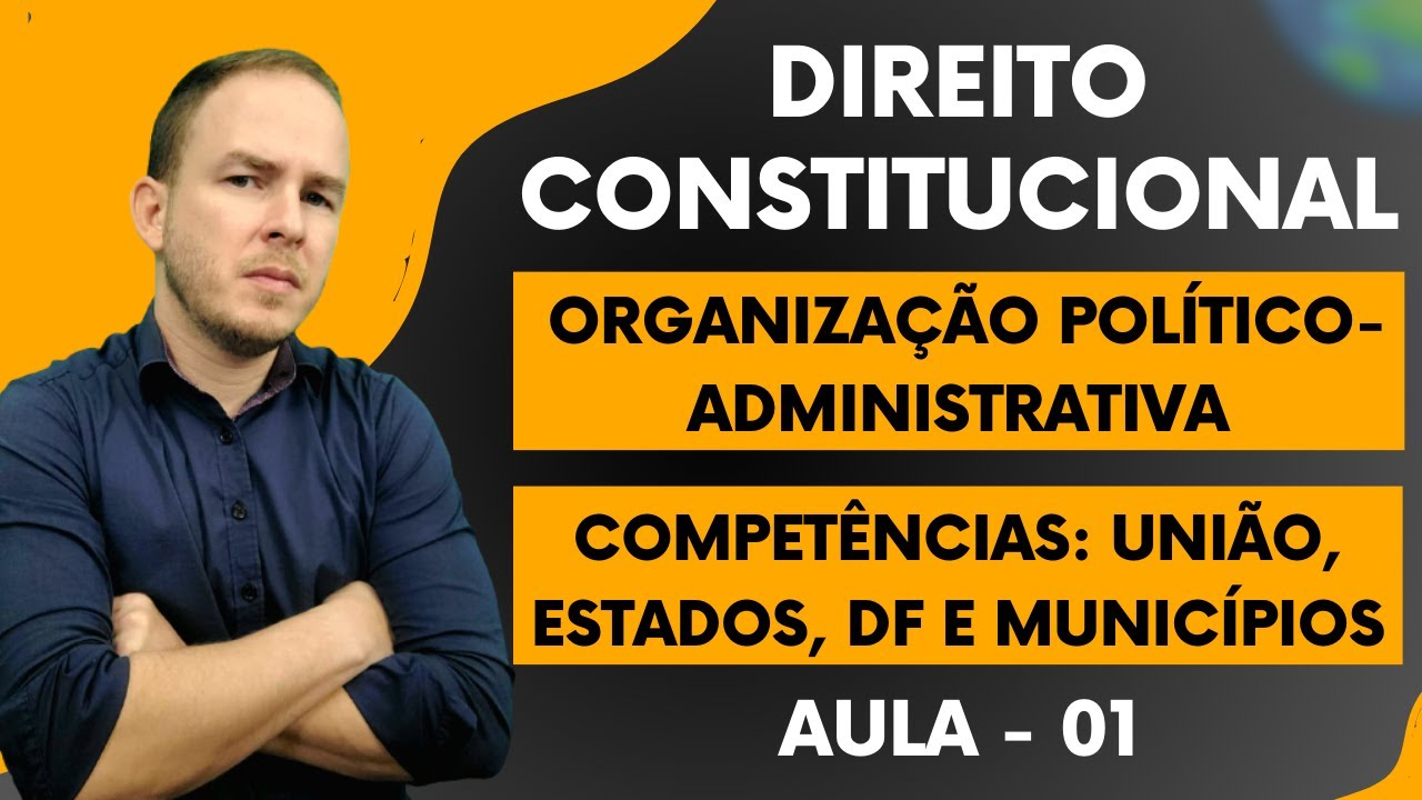 CONSTITUCIONAL: Organização Político-Administrativa (Aula 01)