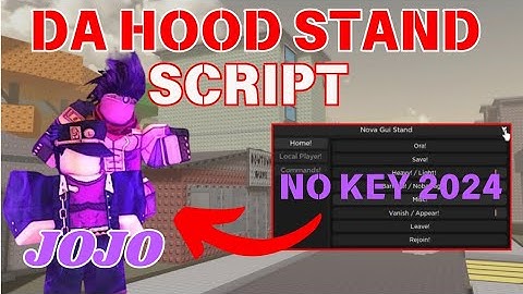 *NEW* Da Hood Stand Script FIXED | PC & MOBILE | PASTEBIN 2024