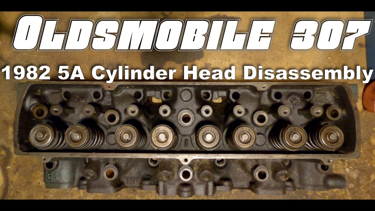 Oldsmobile 307 Cylinder Head Disassembly