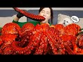 [Mukbang ASMR] 해산물 총집합🐙 왕 문어 새우 전복 해물찜 레시피 🦐 Spicy Octopus Crab Shrimp Seafood Boil Recipe Ssoyoung
