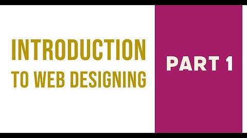 Part 1 | Web Designing Malayalam Tutorial