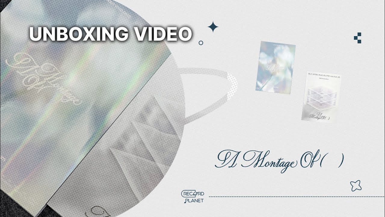 VIVIZ [ A MONTAGE OF ( ) ] UNBOXING｜비비지 앨범깡 #VIVIZ #비비지 #LALALOVEME