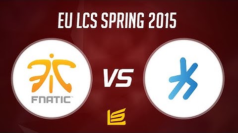 EU LCS 2015 Spring W1D2: Fnatic vs H2K Highlights