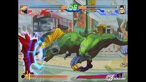 Capcom Fighting Evolution PlayStation 2 Gameplay - Hauzer