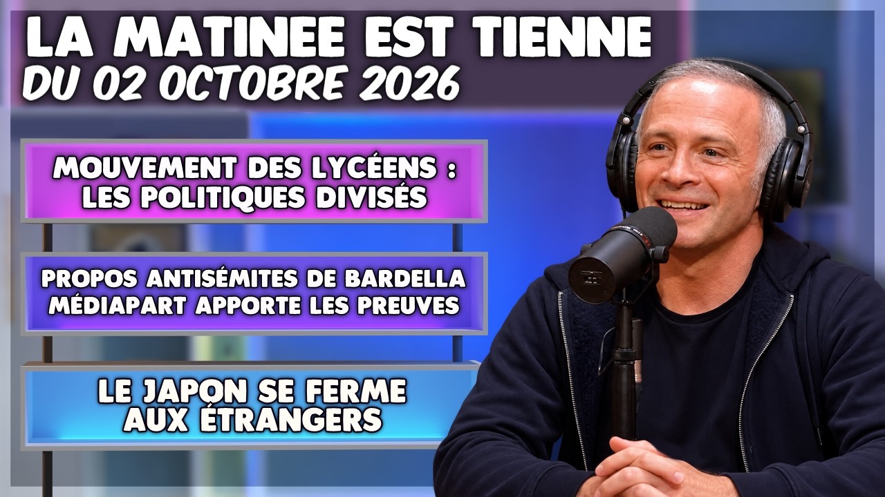 La matinée est tienne du 02/10/2026 - Samuel Etienne