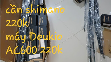 (Tạm hết hàng) Cần shimano profiline 2m4 220k máy deukio ac 6000 7000 220k |LH 0941596735/zalo