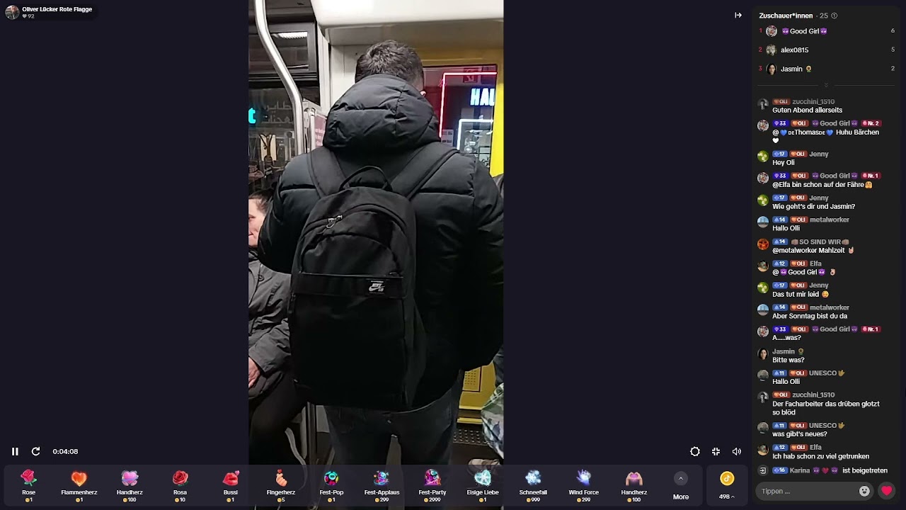 Lücker 211125  Kontrollverlust in der Öffentlichkeit ...