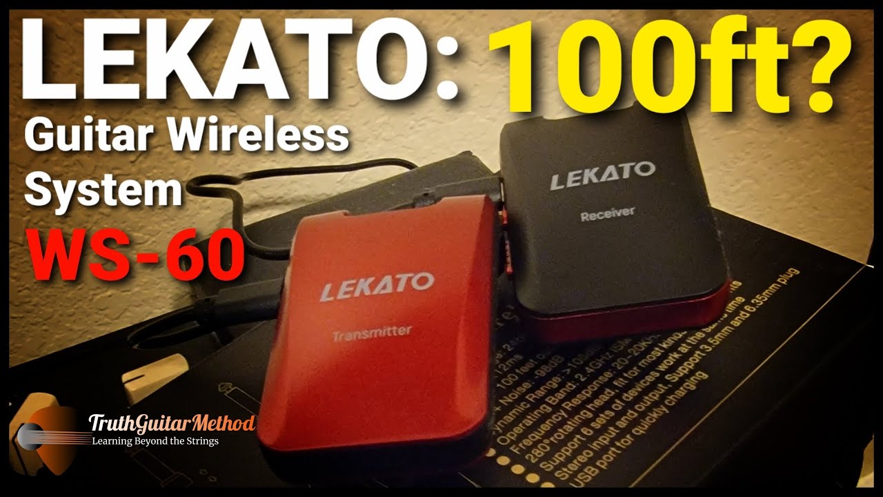 LEKATO Wireless Guitar System REVIEW YouTube