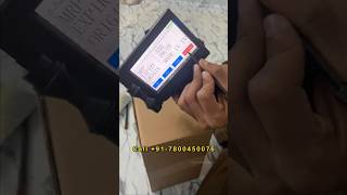 Customised Text & Brand Name Printing Machine | Mrp Expiry Date Batch Number Printer #batchcoding