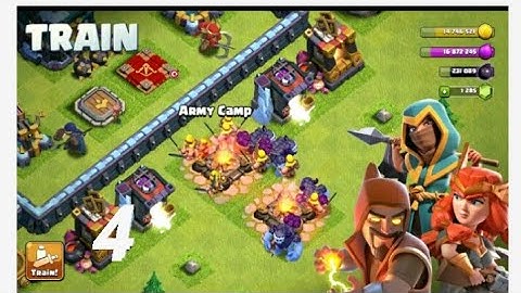 Clash of clans - gameplay walkthrough part 4 - tutorial ( iOS , android )