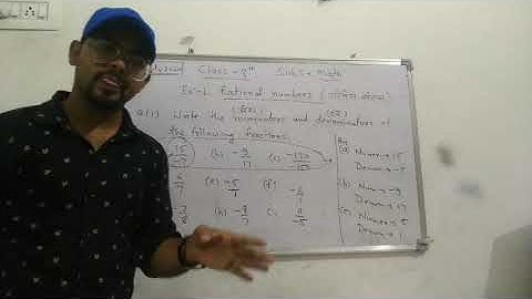 Rational numbers class 8