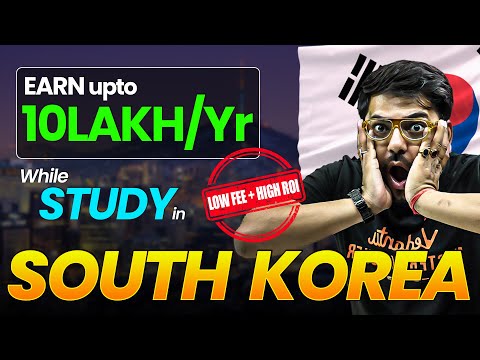 Cheapest Country to Study Abroad = South Korea | Top Universities, Scholarships & ROI | Harsh Sir