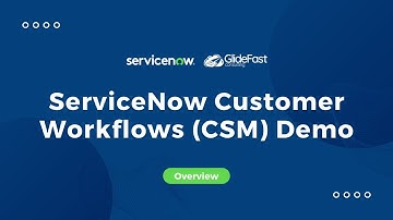 ServiceNow Customer Workflows (CSM) Demo | What are customer workflows?