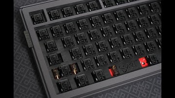 Jelly Epoch Ultraglide Mx Black (Broken in Hyperglides) on POM Plate sound test