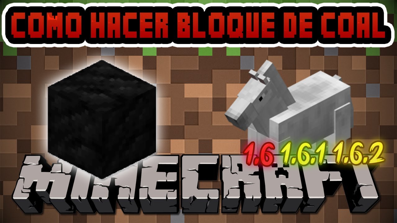 Como Hacer Carbon Natural En Minecraft